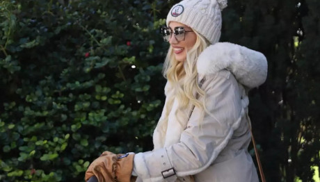 Σπυροπούλου: Στην Παιδική Χαρά Με Τον Μεγάλο Γιο Της