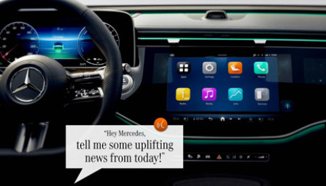 Mercedes: Τώρα μπορείτε να συνομιλείτε με το αυτοκίνητο