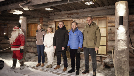 Στη Λαπωνία  Ο Κυριάκος Μητσοτάκης