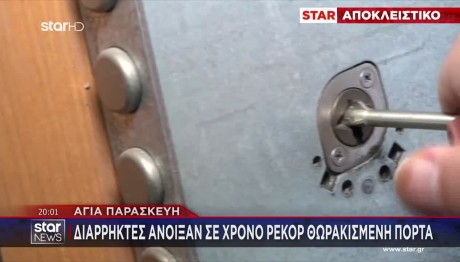 Διαρρήκτες Σε Χαλάνδρι-Αγία Παρασκευή: Πώς Παραβίασαν Πόρτες