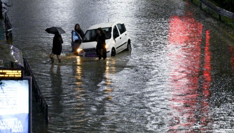 Κακοκαιρία Elena: Πλημμύρισε Η Ποσειδώνος