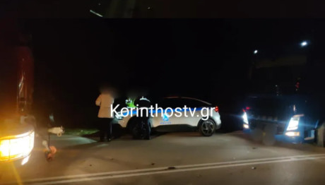 Κορινθία - Τροχαίο δυστύχημα