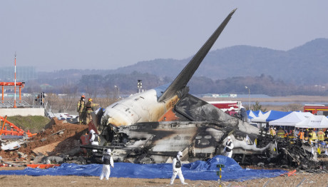 Συντριβή αεροσκάφους στη Νότια Κορέα: 179 άνθρωποι θεωρούνται νεκροί