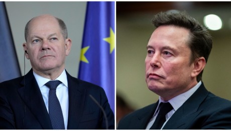 Όλαφ Σολτς /  Έλον Μασκ