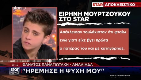 Η Μουρτζούκου Στο STAR Για Ιστολογικές Παναγιωτάκη