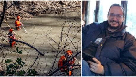 Λάρισα: Δύτες και εκπαιδευμένος σκύλος ψάχνουν ένα στοιχείο του 39χρονου