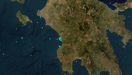 Σεισμός τώρα στην Ηλεία-  4,5 Ρίχτερ η πρώτη εκτίμηση