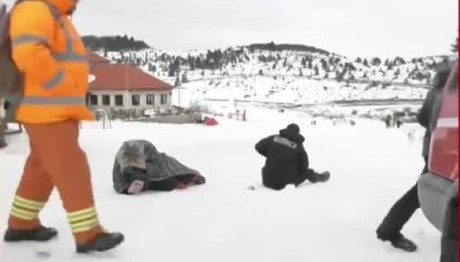 Σέλι: Η Στιγμή Που Εντοπίζεται Ζωνταντός Ο Σκιέρ