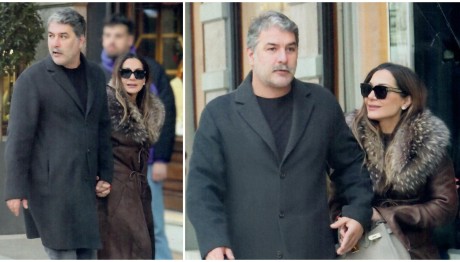 Βανδή - Μπισμπίκης: Xέρι χέρι στη Βουκουρεστίου- Το δώρο που της έκανε