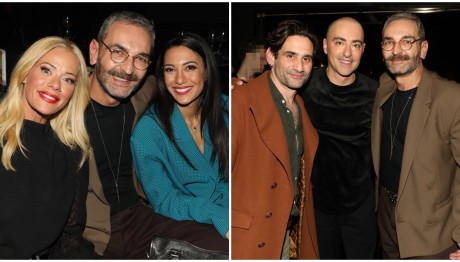 Σαμαρά - Παπασπηλιόπουλος: Μαζί στo Vox για την παράσταση του Θ. Αλευρά