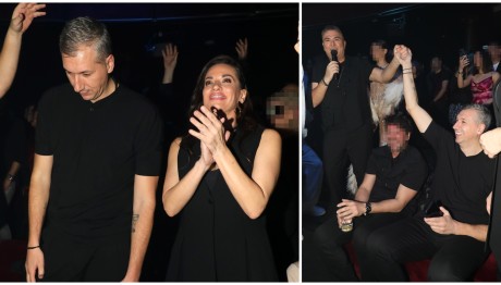 Δημήτρης Διαμαντίδης: Σπάνια βραδινή έξοδος με τη σύζυγό του