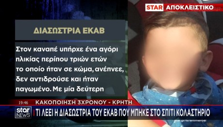 ΗΡΑΚΛΕΙΟ - 3ΧΡΟΝΟΣ ΑΓΓΕΛΟΣ