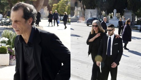Κηδεία Δημήτρη Κολλάτου: Συντετριμμένη Η Οικογένειά Του