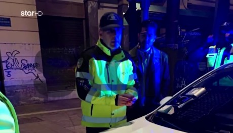 Χρήστος Μάστορας: Η Στιγμή Της Σύλληψης Μετά Το Αλκοτέστ