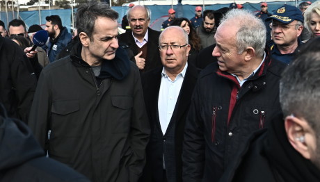 Στη Σαντορίνη Ο Κυριάκος Μητσοτάκης