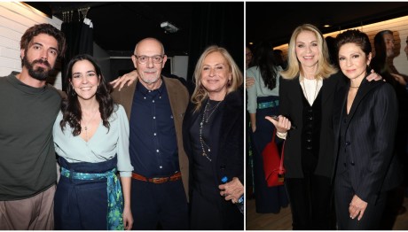 Οι πρωταγωνιστές του «Άγιου Έρωτα» σε επίσημη θεατρική πρεμιέρα