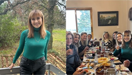 Ζαχαρέα: Σαββατοκύριακο με καλές φίλες και καλό φαγητό