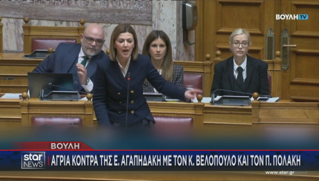 Αγαπηδάκη κόντρα με Πολάκη