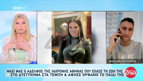 Τέμπη: Συγκλονίζει Ο Αδελφός Της Αθηνάς Κατσάρα