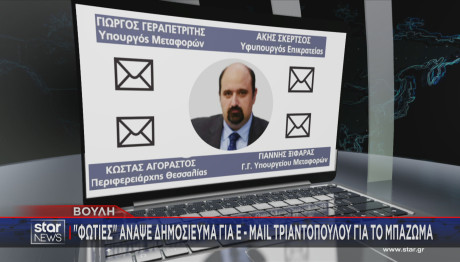 E-mail Τριαντόπουλου