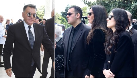 Τρισάγιο στη μνήμη του Αλέξη Κούγια - Εκεί τα παιδιά του και η Εύη Βατίδου