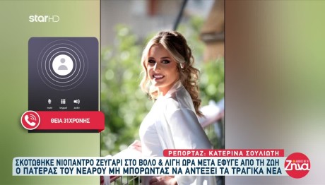 Τροχαίο Βόλος: Τι Λέει Ο Πατέρας Της 32χρονης Που Σκοτώθηκε