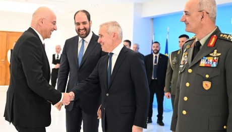 Νίκος Δένδιας με Γιάννη Κεφαλογιάννη και Θ. Δαβάκη