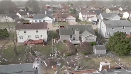 ΗΠΑ: Τουλάχιστον 33 Νεκροί Από Ανεμοστρόβιλους
