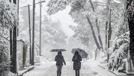 Χιόνια στην Αττική