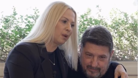 Νίκος Χαρδαλιάς με τη σύζυγο Γιώτα Παναγιωτοπούλου