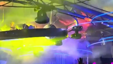 Βόρεια Μακεδονία: Η Στιγμή Που Ξεσπά Φωτιά Στο Κλαμπ -Βίντεο