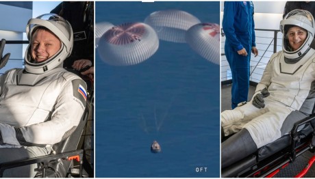 NASA: Οι Πρώτες Εικόνες Από Την Επιστρφή Των Αστροναυτών