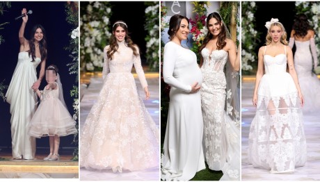 Ελληνίδες celebrities με νυφικό - Τα catwalks στην πασαρέλα