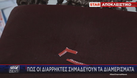 κόκκινα σημάδια διαρρηκτών