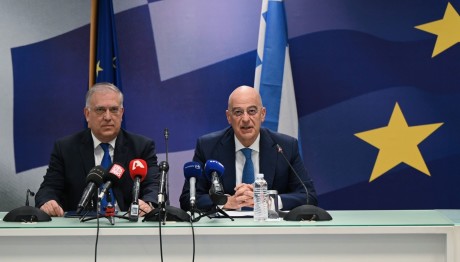 Νίκος Δένδιας Τάκης Θεοδωρικάκος