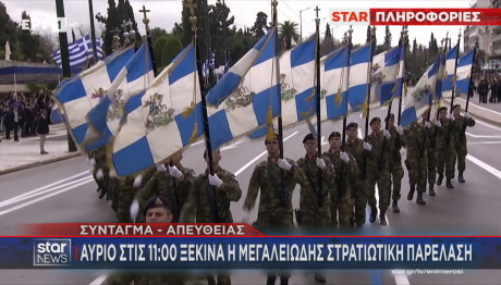 παρέλαση 25ης Μαρτίου