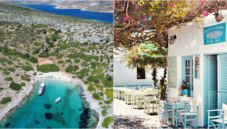 Η παραλία της Αγίας Παρασκευής στην Πέρδικα