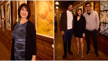 Εγκαίνια για την έκθεση Ζωγραφικής της Αναστασίας Καρατζίδη