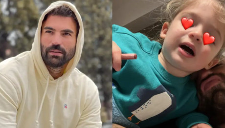 Αλεξάνδρου: Στην κουζίνα του νέου του σπιτιού με τον γιο του