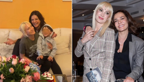 Ματσούκα: Με τον Π. Κόκκαλη Στα Γενέθλια Της Αδελφής Της