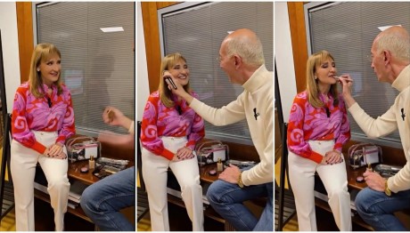 Μάρα Ζαχαρέα: Τα tips του Αχιλλέα Χαρίτου για μακιγιάζ σε 5'