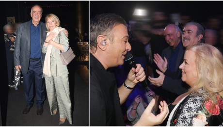 Βαγγέλης Μεϊμαράκης: Σπάνια βραδινή έξοδος με τη σύζυγό του