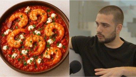 Γαρίδες Σαγανάκι Με Φέτα: Η Συνταγή Του Αλέξανδρου
