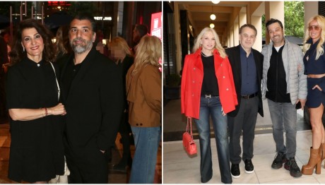 Θέατρο Παλλάς: Τα ερωτευμένα ζευγάρια που έδωσαν το «παρών»