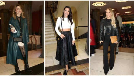 «Παρέλαση» celebrities στο Παλλάς - Οι λαμπερές εμφανίσεις