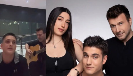 Πλούταρχος: Ο μικρότερος γιος του, Κωνσταντίνος έχει φωνάρα!