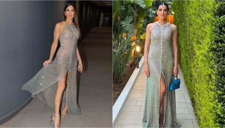 Τσιμτσιλή: H Super Glam Εμφάνιση Με Φόρεμα Celia Kritharioti