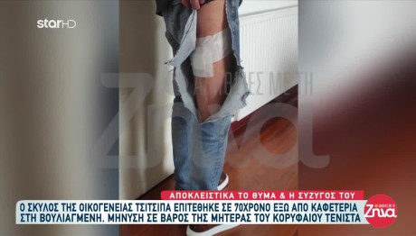 «Η Μητέρα Του Τσιτσιπά Τον Έβρισε Και Έφυγε Με Τον Σκύλο»