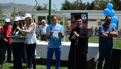 Ποδοσφαιρικός αγώνας με γνωστούς καλλιτέχνες