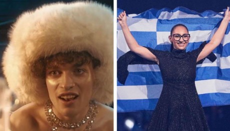 Eurovision: H Είσοδος Της Klavdia Με Την Ελληνική Σημαία